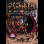RAZOR RAPE Fucked Beyond Recognition LP BLACK [VINYL 12"]